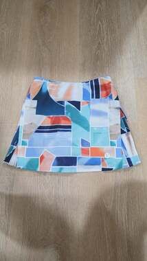 Lululemon Peek Pleat High-Rise Tennis Skirt Shadow Court Multi,Size 2